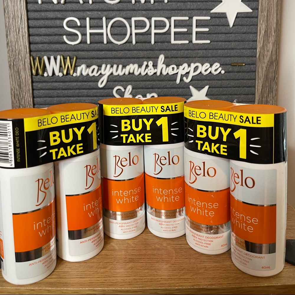 Belo Intensive Whitening Deodorant Underarms Buy One Take One